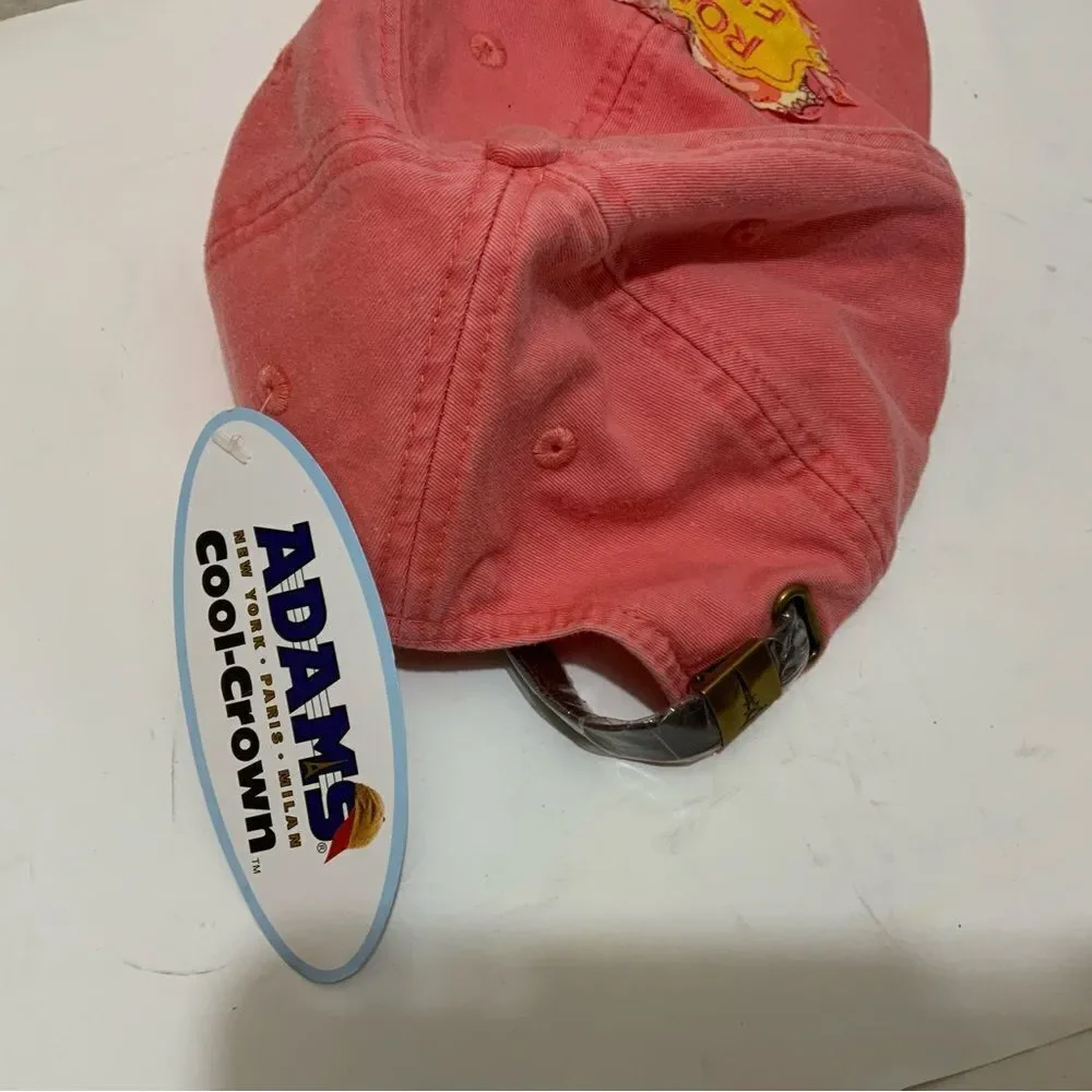 Rodan + Fields adjustable distressed baseball hat